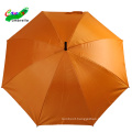 silver coated anti uv chromatic plain color orange umbrella